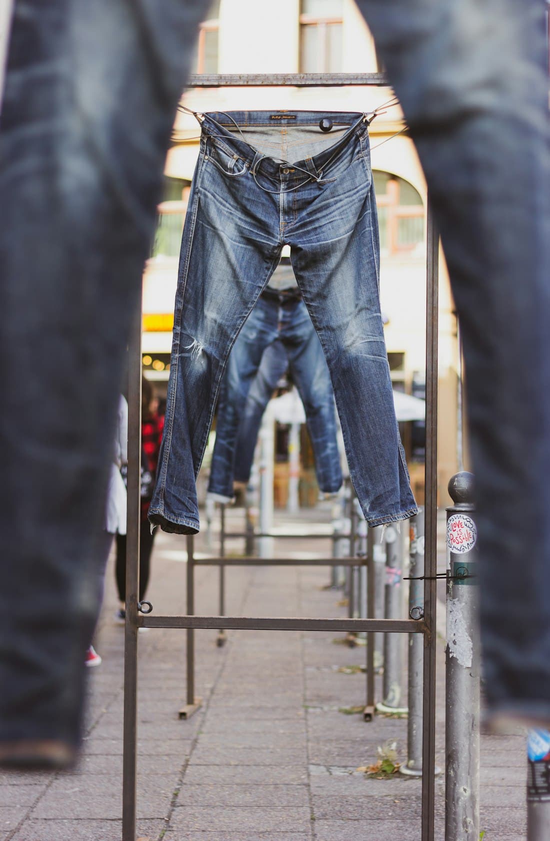Washed Baggy Jeans 3